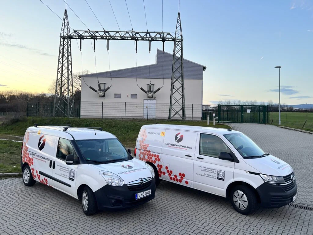 Auszug aus dem Fuhrpark der Kleber Elektrotechnik